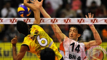 Proliga 2014: Petrokimia Jaga Peluang, Usai Tekuk Valeria